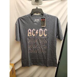ACDC Band T-shirt Rock Punk Band Size M Barbados Club